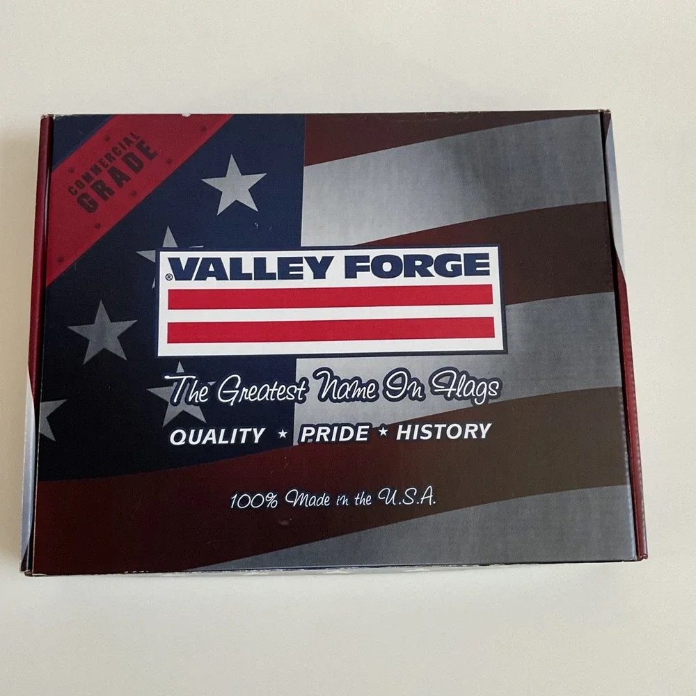 Valley Forge Perma-Nyl American Flag 3' x 5' Sewn Outdoor 100% Nylon 35211000-LK